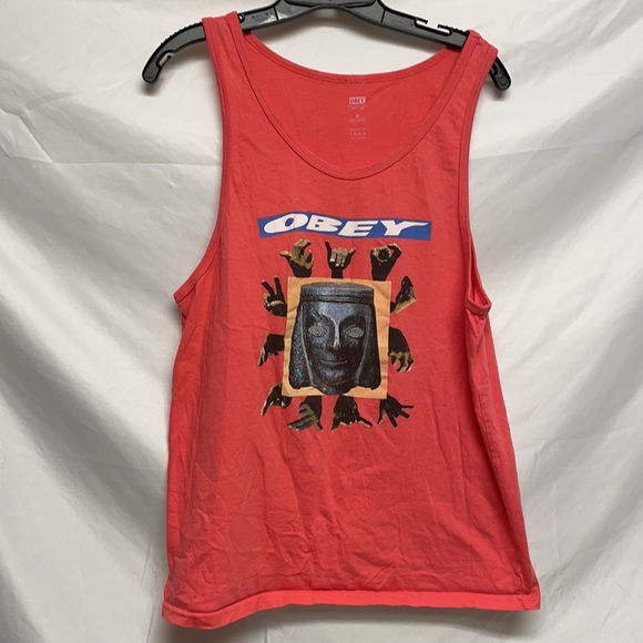 Obey Mens Tank Top Size Medium - Picture 2 of 4